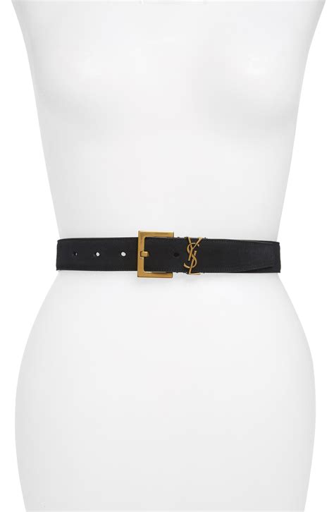 cintura ysl zalando|ysl buckle belt.